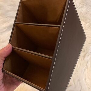 Remote control holder – Three compartments